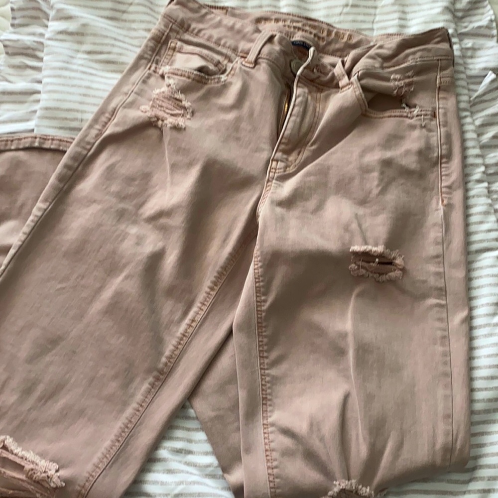 American Eagle Tom Girl Colored Jeans